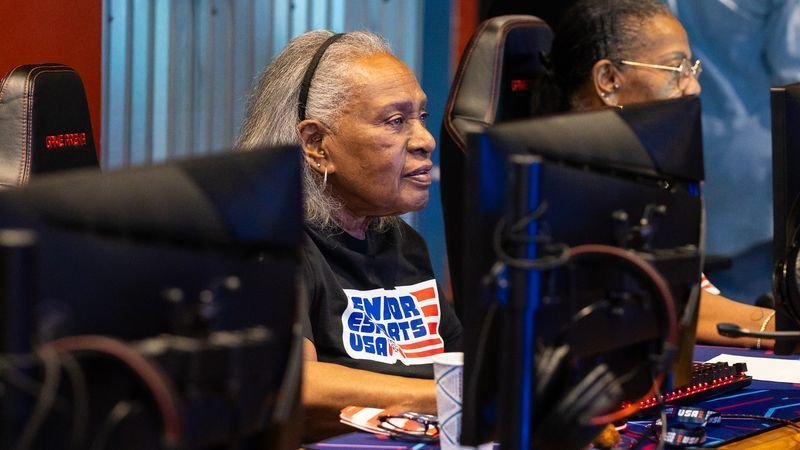Senior Esports USA hosted a Draft Day announcing 10 central Ohio senior citizens who will represent Team USA at the Global Esports Games in Los Angeles in December 2026. (Image Provided, Credit Toiana Tucker)