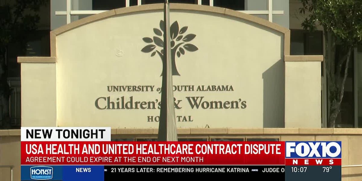 USA Health, UnitedHealthcare in contract dispute