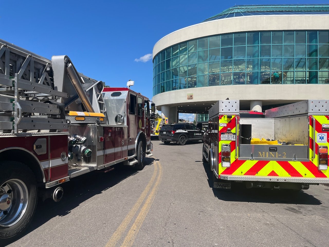gas leak at Destiny USA