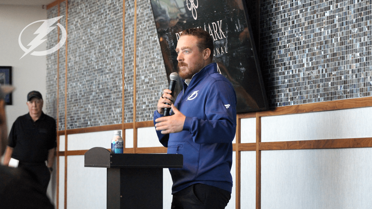 Lightning video coach Brian Garlock offers insight at USA Hockey youth coaching clinic