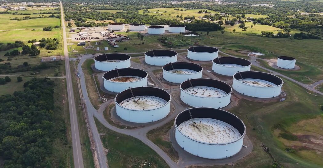 These Tanks Can Hold 90 Million Barrels of Oil. They Have Just 22 Million.