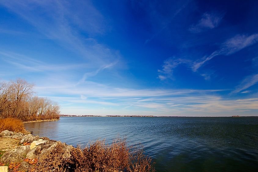 Grand Lake St. Marys in western Ohio