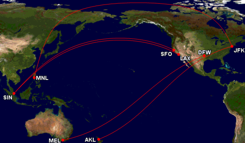 USA longhaul flights