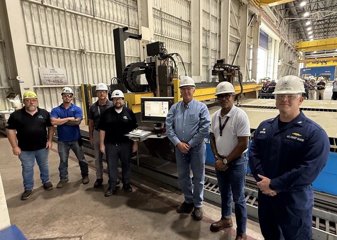 Austal USA starts construction on USCGC Ingham