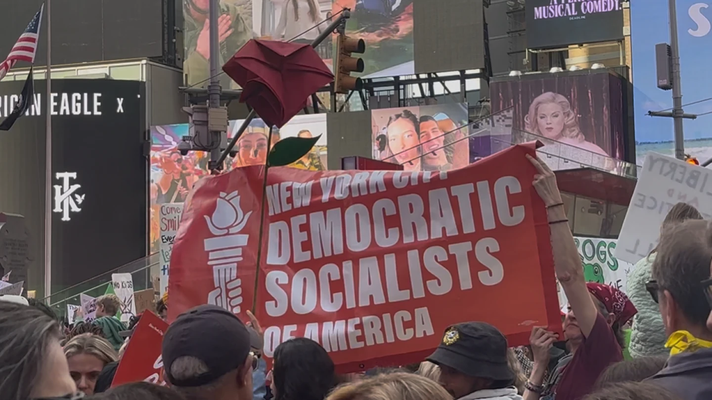 ‘DSA is anti-USA’: Rally targets socialist group ahead of 9/11 anniversary - Israel & Jewish News