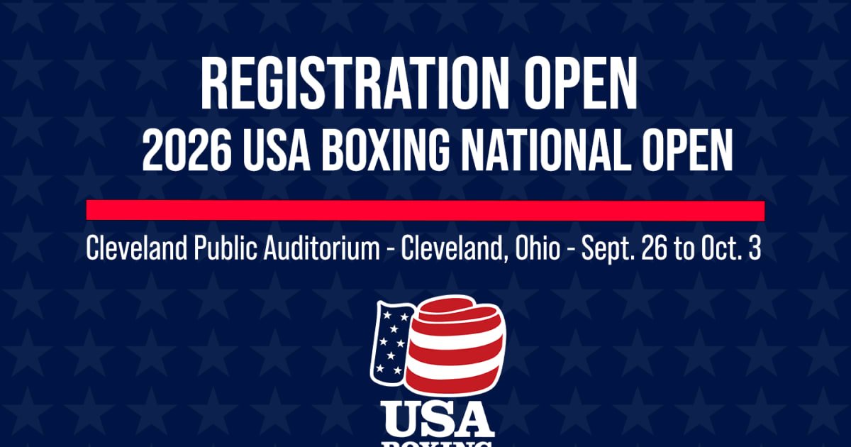 Registration Open for the 2026 USA Boxing National Open