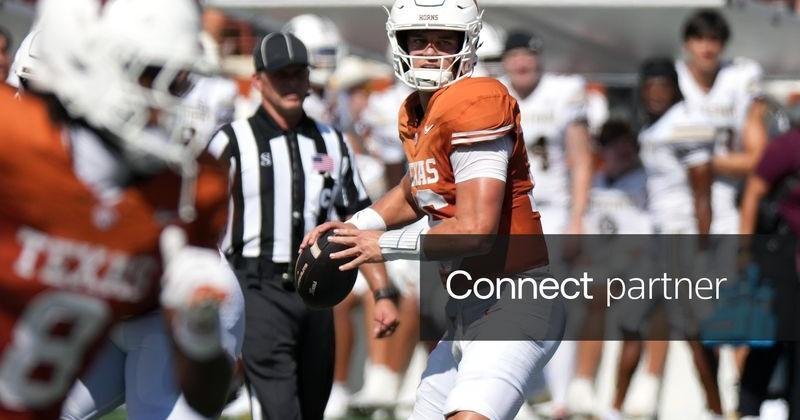 Sep 5, 2026; Austin, Texas, USA; Texas Longhorns quarterback Arch Manning (16) looks to throw a pass during the second quarter against the Texas State Bobcats at Darrell K Royal-Texas Memorial Stadium. Mandatory Credit: Scott Wachter-Imagn Images | State