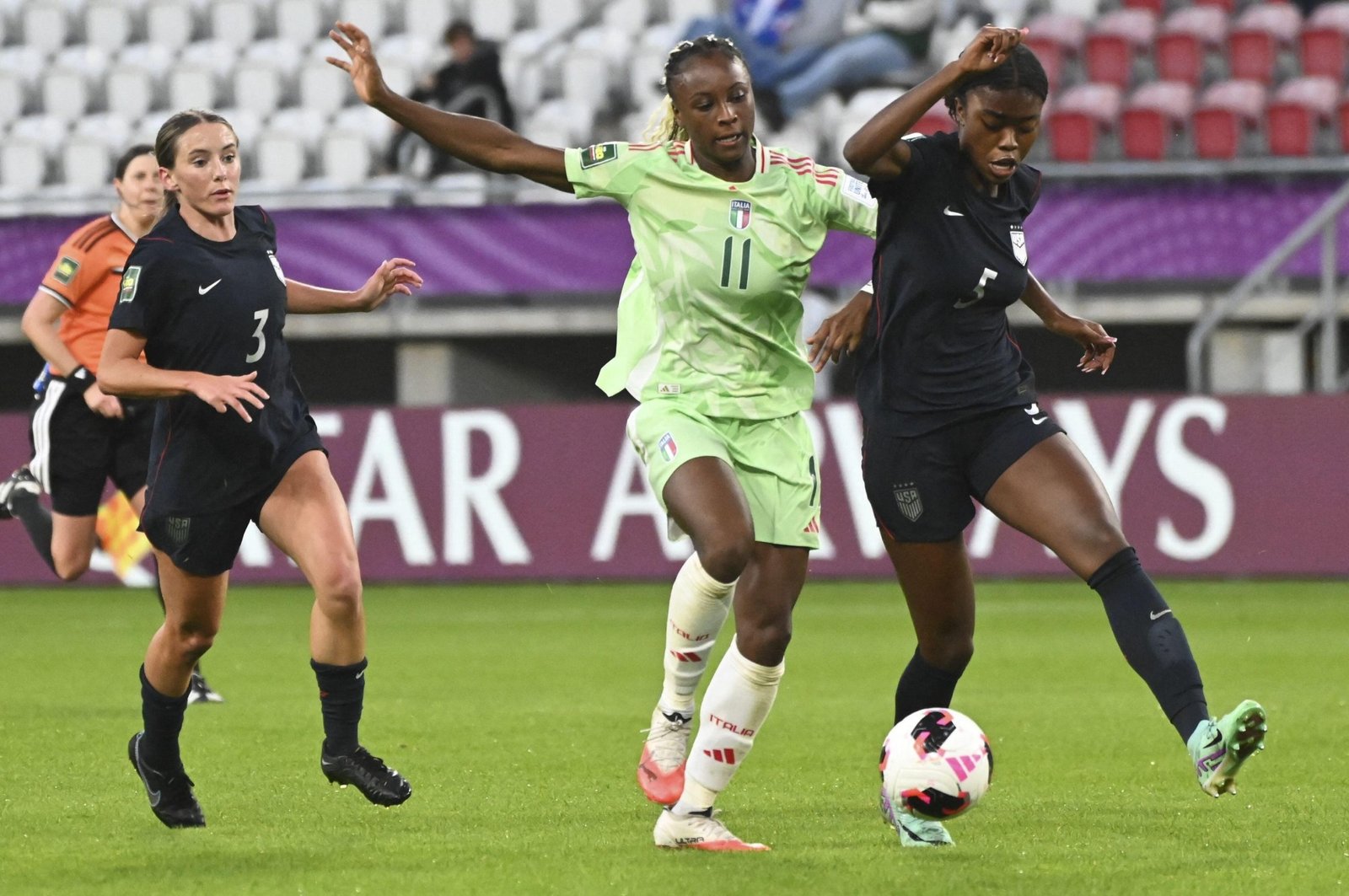 UNDER-20 WOMEN'S WORLD CUP: USA drops opener to Italy