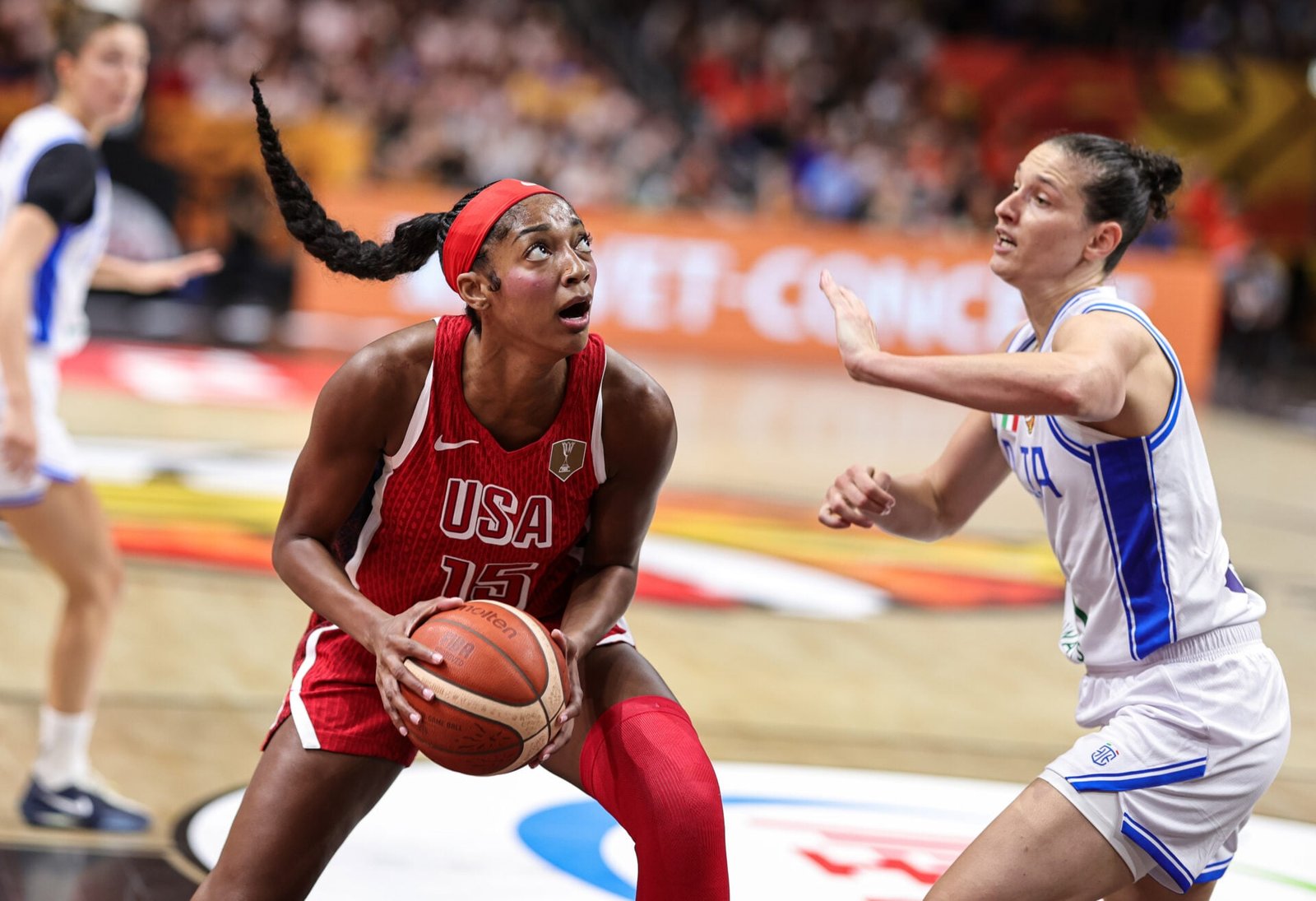 USA fans all make the same point about Angel Reese after impressive performance against Italy