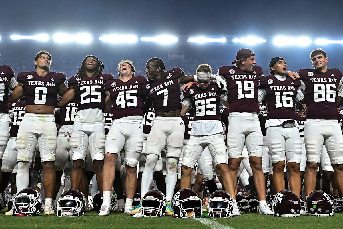 Texas A&M stays put in latest USA TODAY Re-rank