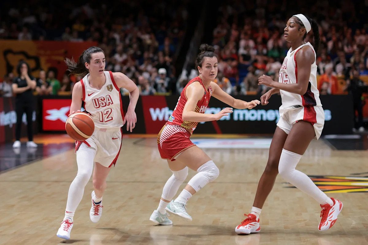 Caitlin Clark on pace for record as USA Basketball moves closer to FIBA World Cup gold