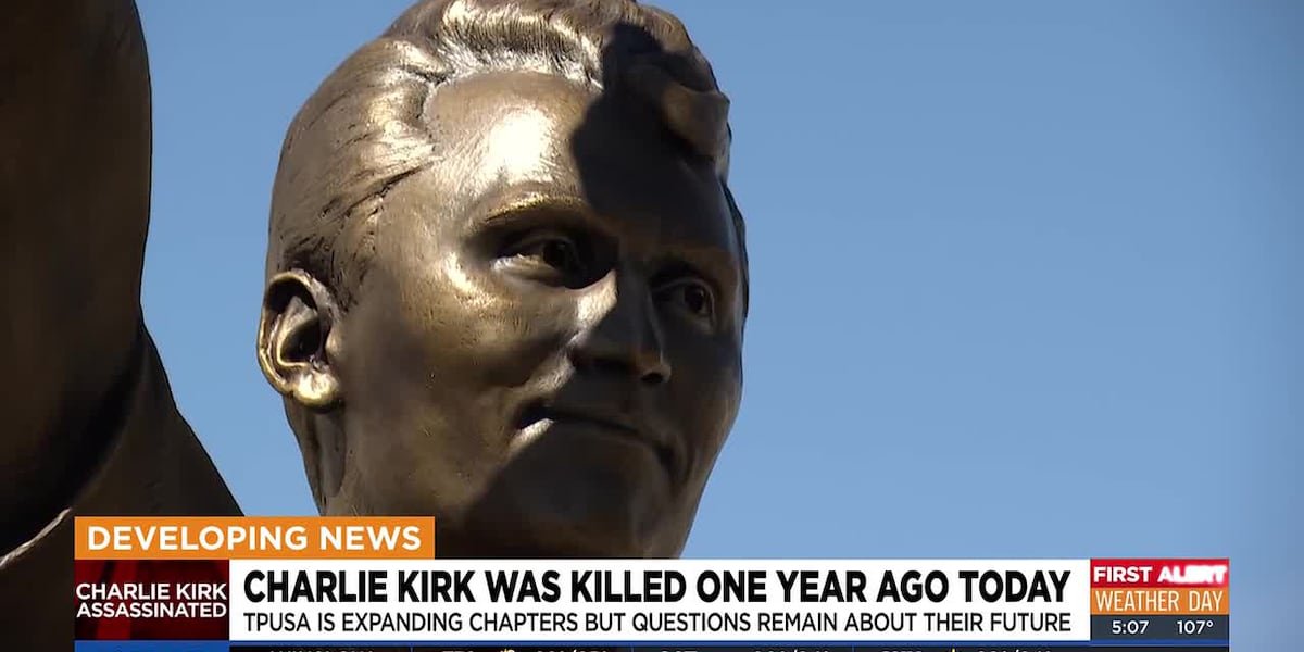 Turning Point USA honors founder Charlie Kirk a year after death