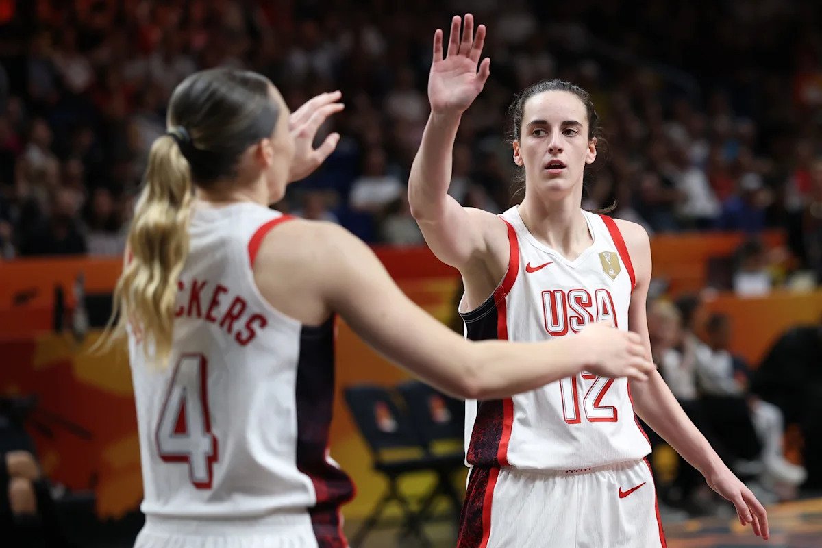 Caitlin Clark, Aliyah Boston points, stats for Team USA in FIBA Women's World Cup win vs. Spain