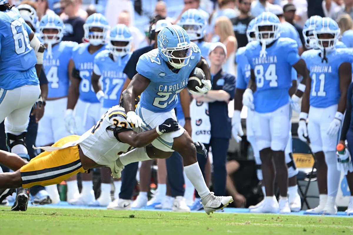 UNC makes minimal jump in USA TODAY Sports' Week Two re-rank
