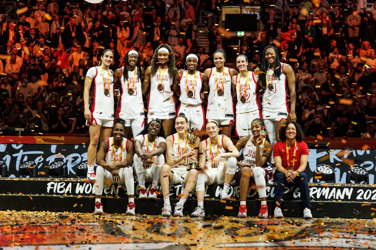 FIBA Team USA Women’s Basketball winning World Cup