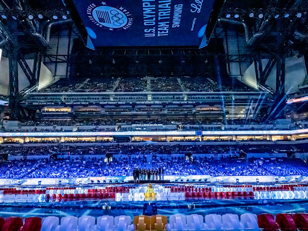 Lucas Oil Stadium - Olympic Trials Indianapolis
