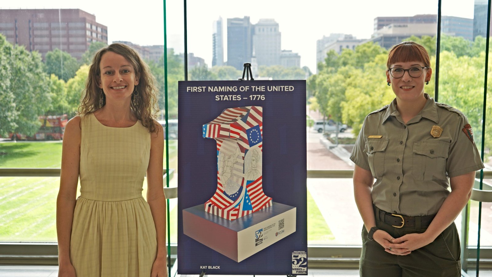 The first time we were called the U.S.A. was in Philly