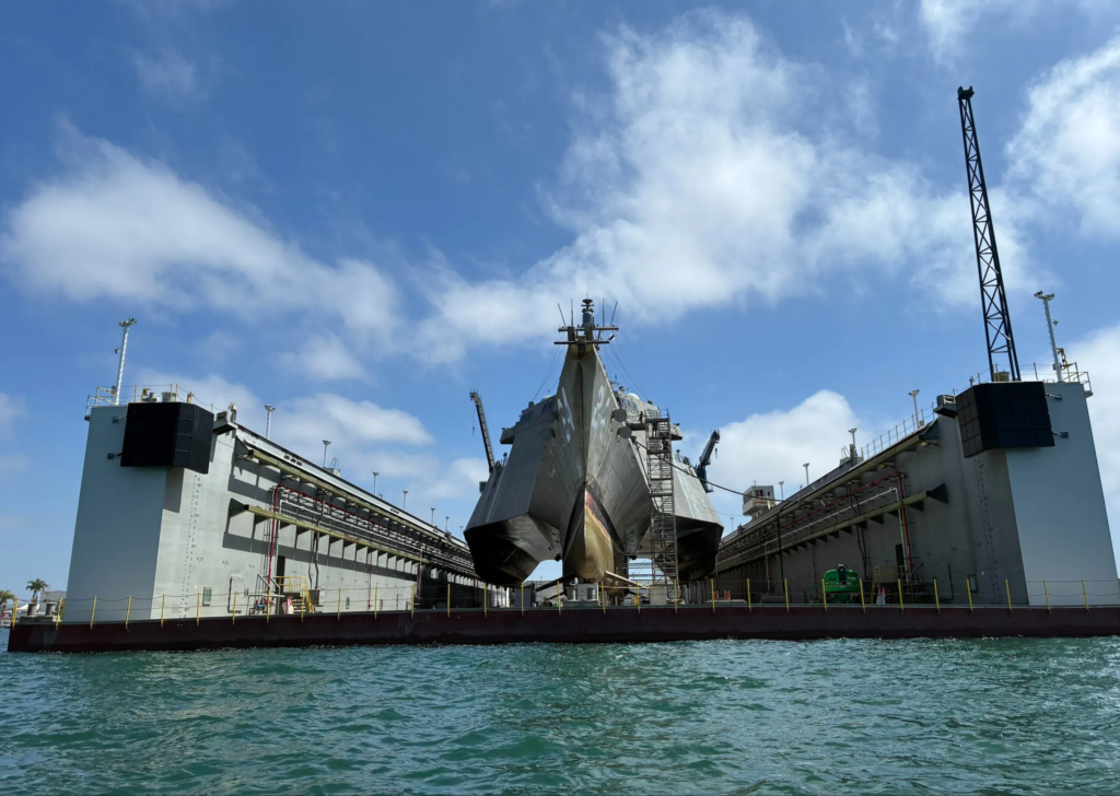 Austal USA Wins $10.8M Navy Contract for USS Oakland Emergent Drydocking Maintenance