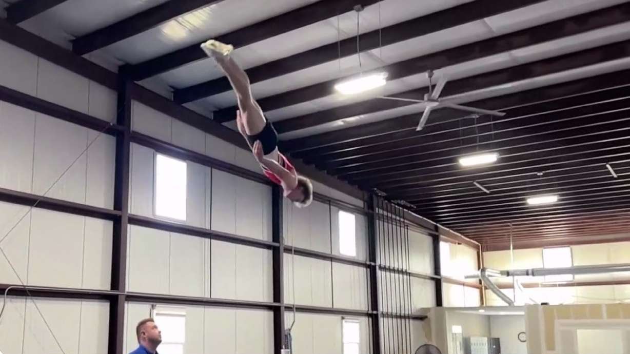 Utah teen will represent Team USA in trampoline and tumbling in China