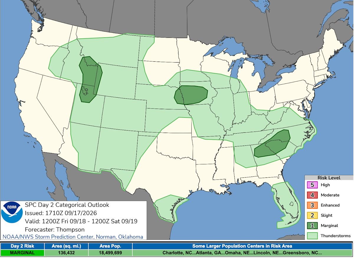 Storms sweep across US this weekend. See when they hit your area