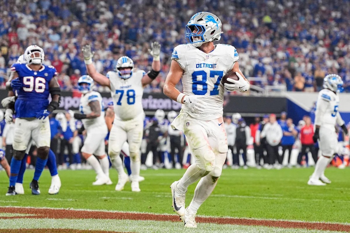 Buffalo struggles to cover Sam LaPorta on Thursday night
