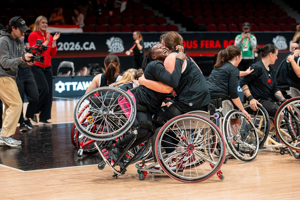 Young and Dandeneau combine for 69 points as Canada end Dutch dominance; USA return to final after 16 years