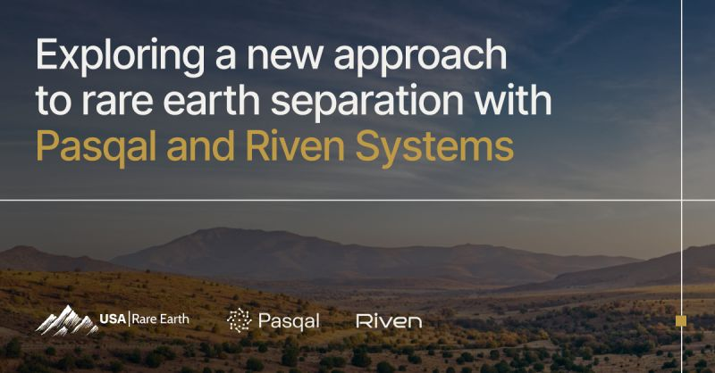 USA Rare Earth, Pasqal, and Riven Systems Partner to Advance Quantum ML for Critical Mineral Processing
