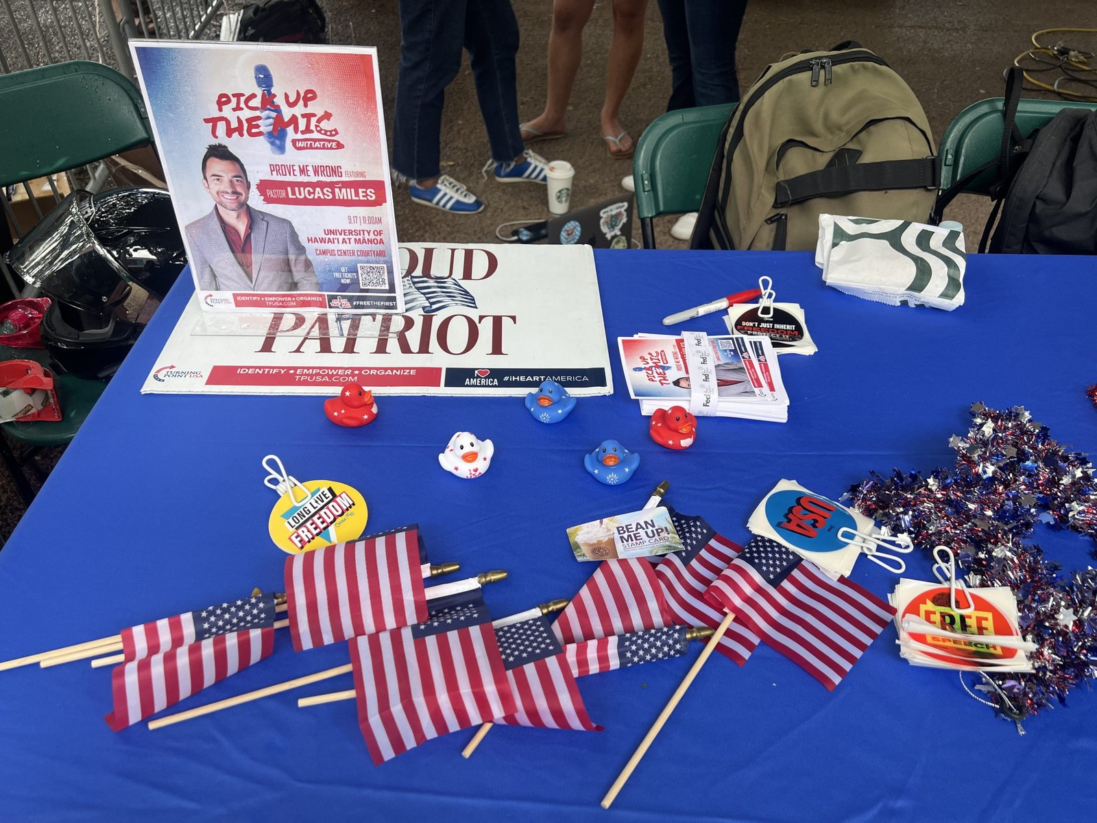 The Sunshine Blog: Can Charlie Kirk's Turning Point USA Take Hold At UH Mānoa?