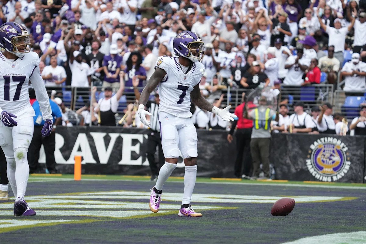 Rashod Bateman productive in Week 2