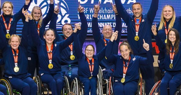 LGBTQ trio celebrate USA's wheelchair basketball world title