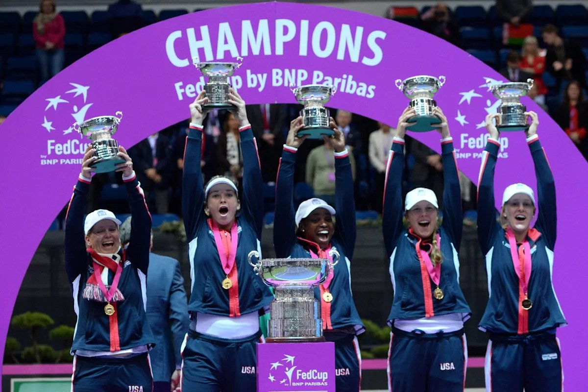 The USA team the last time they won the Billie Jean King Cup and where they are now