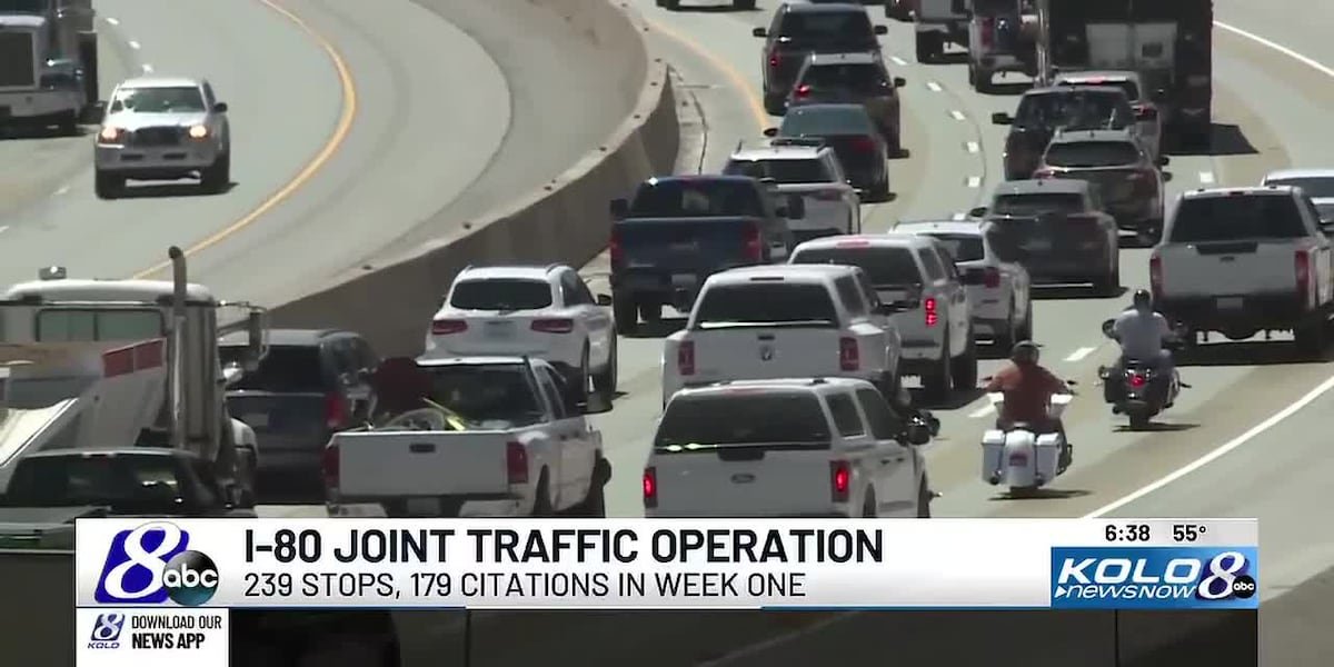 Expect more patrols: Four law enforcement agencies target unsafe driving on busy I-80 commute to USA Parkway