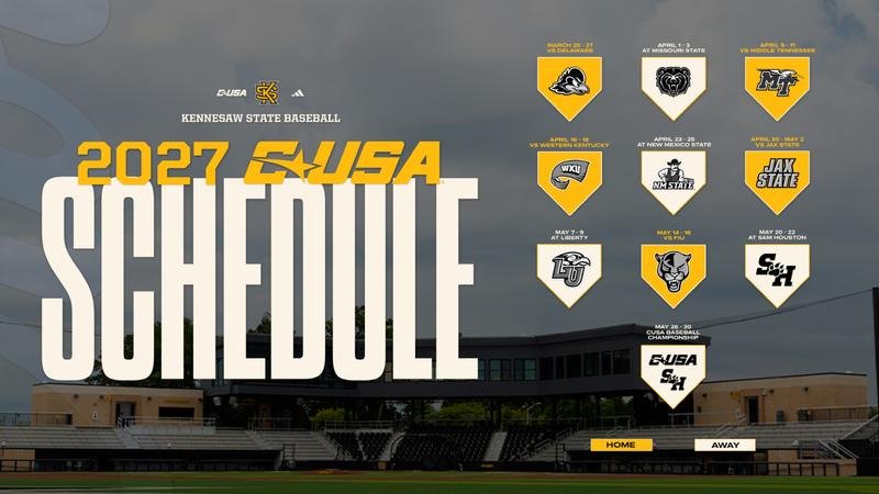 Conference USA Releases 2027 League Baseball Schedule