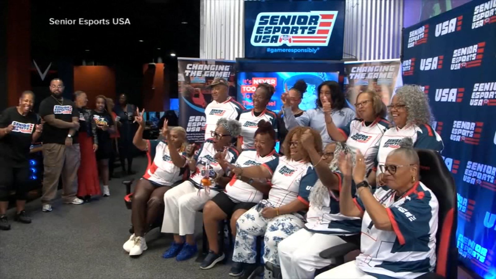 Group of seniors ranging in their 60s to 90s will represent USA at Global Esports Games in Los Angeles