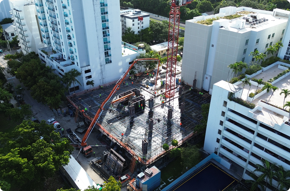 BI Group USA Reaches Second Floor Construction Milestone at Parkside Residences Brickell — PROFILEmiami South Florida Real Estate Development News
