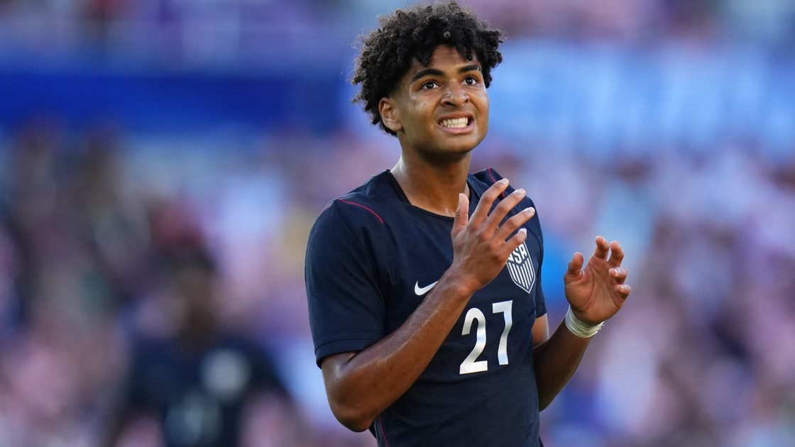 Borussia Dortmund's Mathis Albert makes instant impact on USA debut against Peru