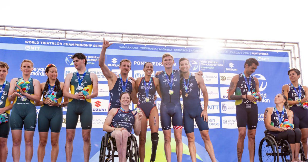 USA TRI Paratriathletes Win Third Straight Gold Medal in the Paratriathlon Mixed Relay World Championship