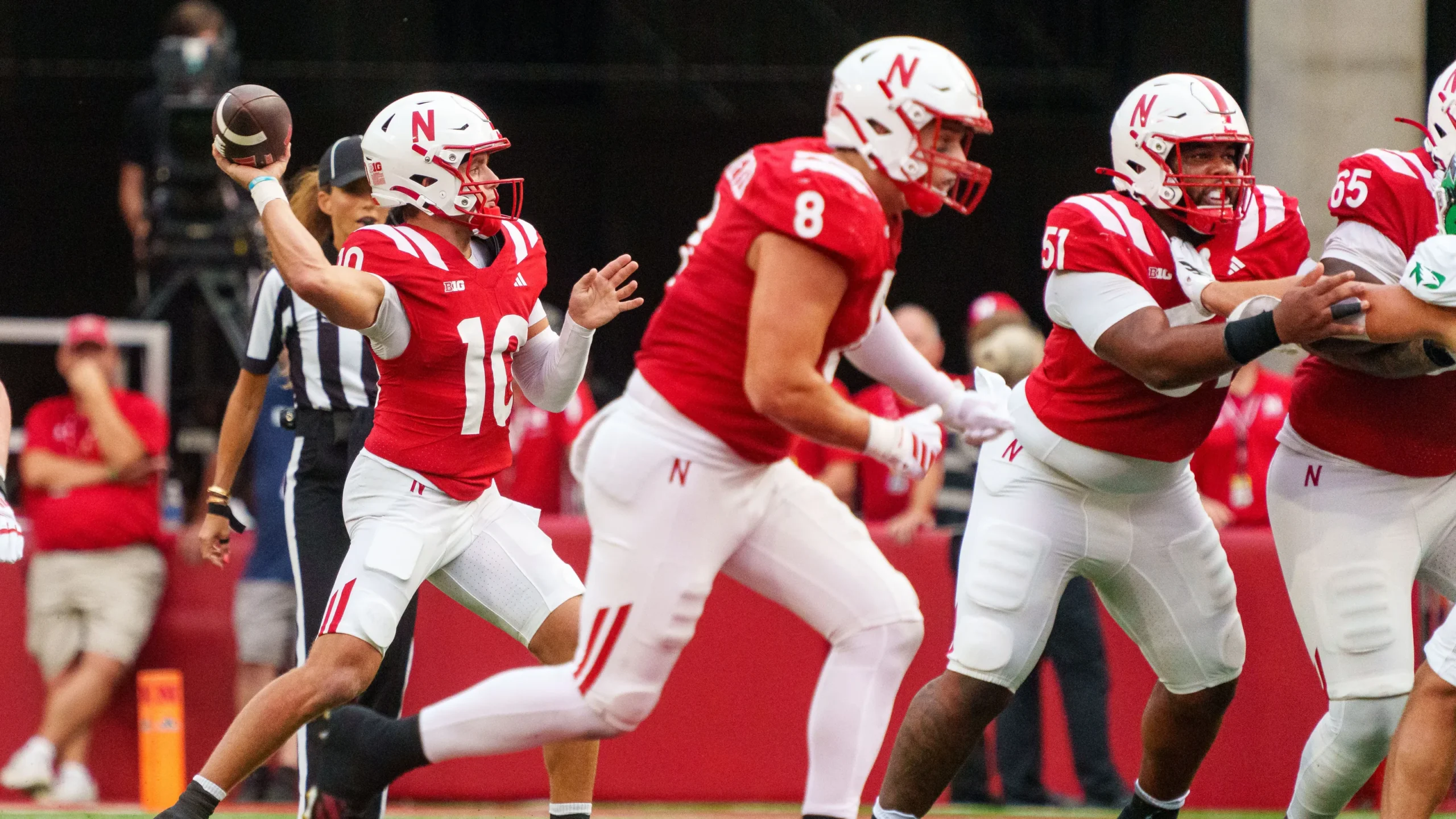 Nebraska football moves up in USA TODAY Sports 1-138 Re-Rank