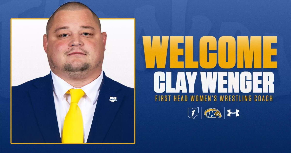 Clay Wenger Named Kent State’s First Women’s Wrestling Head Coach