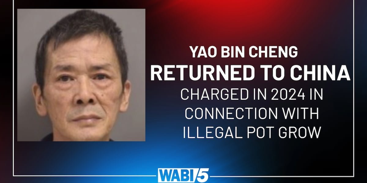 Chinese man charged in connection with illegal grow flees United States