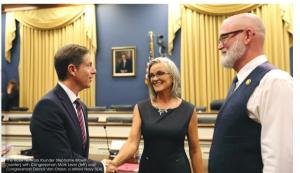 Stephanie Brown: MilStreet USA Founder and CEO Stephanie Brown meets with members of Congress.