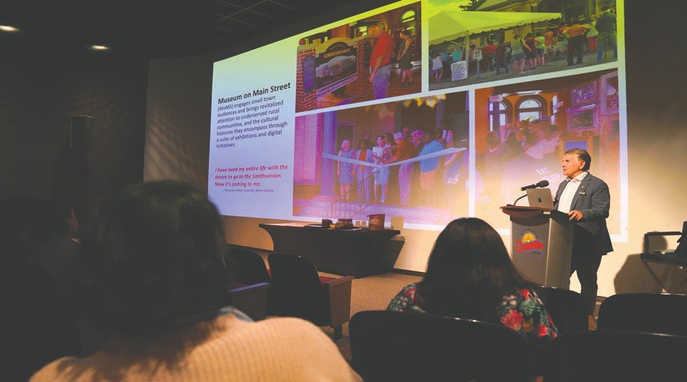 The Smithsonian Institution’s Rural Initiative Director Andy Mink spoke at MDC about the importance of rural-urban collaboration to strengthen rural areas of the U.S., such as the Iron Range. Submitted photos.