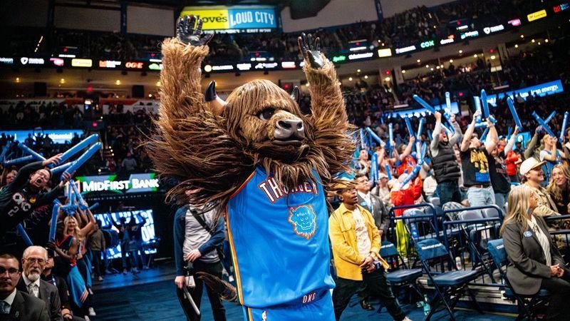 USA Today nominates OKC Thunder’s Rumble the Bison for Best NBA mascot  (Photo: Oklahoma City Thunder)