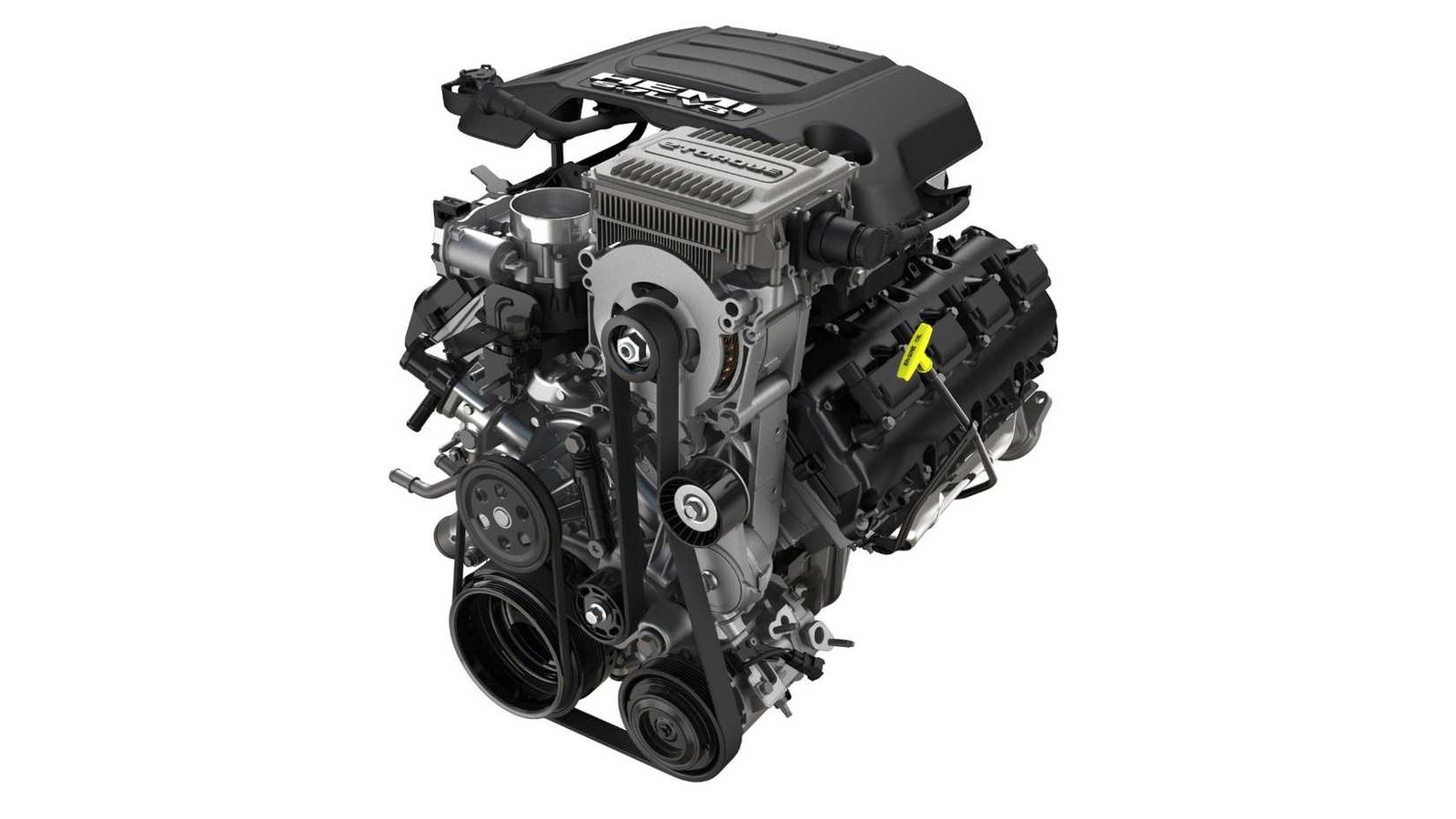 Ram 1500 Hemi Engine studio