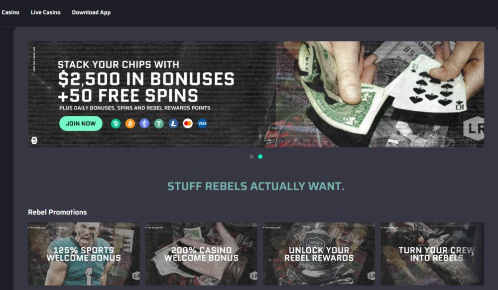 lucky rebel