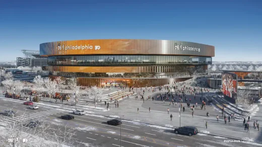 Philadelphia Arena Building Pennsylvania USA