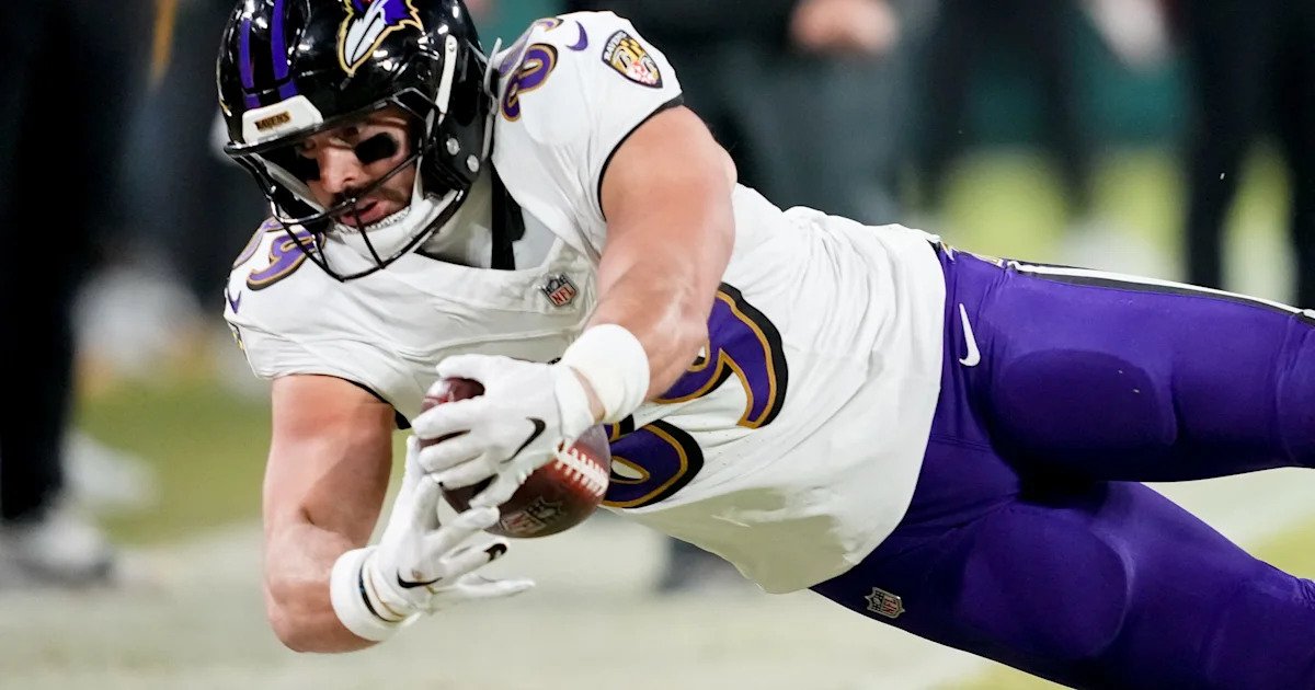 Full practice for Mark Andrews