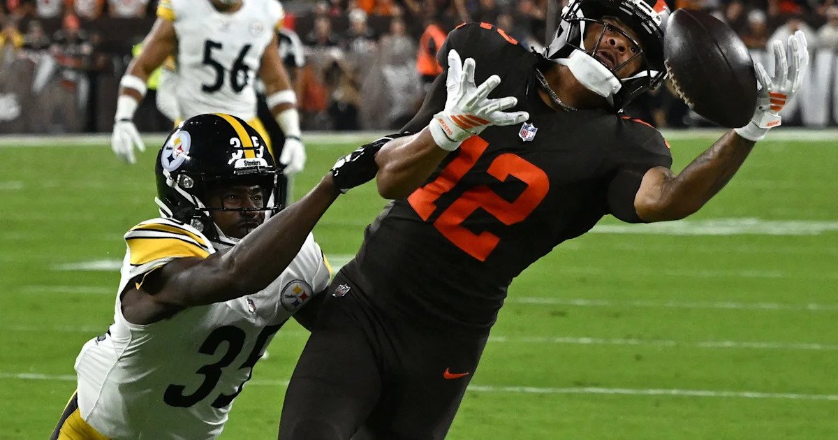 Denzel Boston leads Browns in receiving