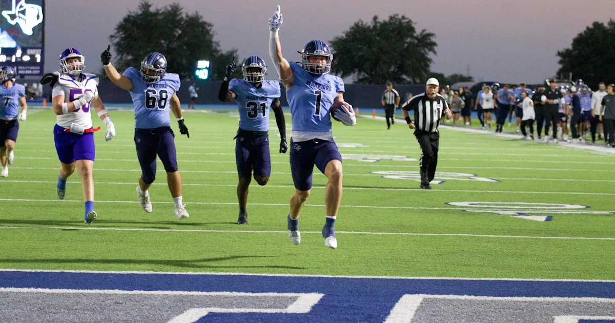 Son of former Dallas Cowboys star shines in high-scoring showdown