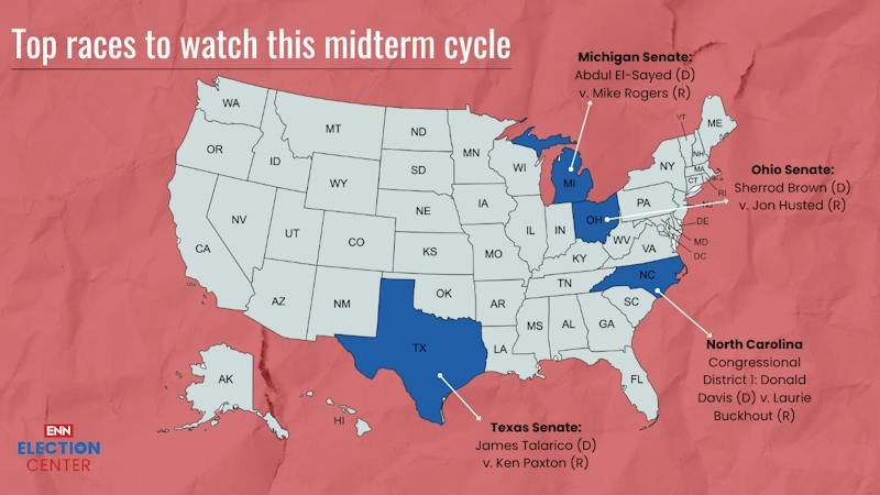 Election season heats up across North Carolina, United States